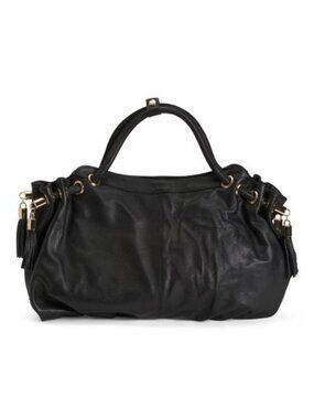 AMERILEATHER Leather Musette Satchel